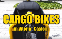 Cargo Bikers Roaming the Streets of Vitoria-Gasteiz
